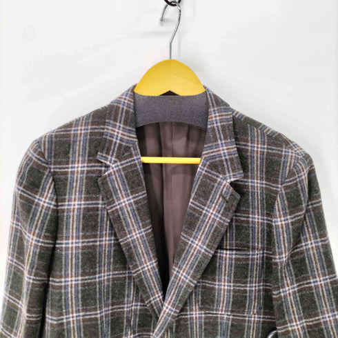 ピーエスポールスミス PS Paul Smith マルチカラーチェック 2B テーラードジャケット メンズ JPN:2