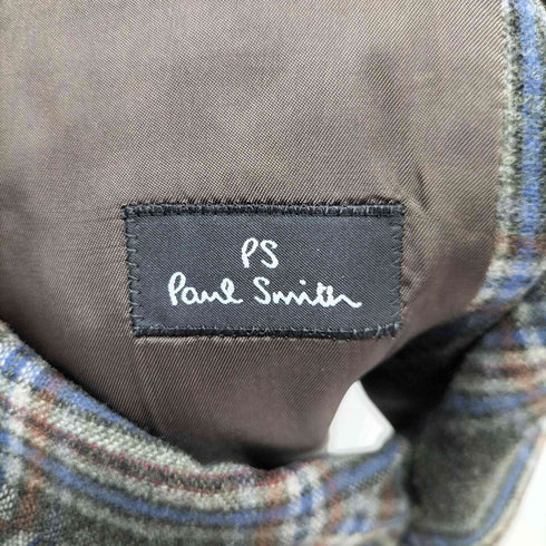 ピーエスポールスミス PS Paul Smith マルチカラーチェック 2B テーラードジャケット メンズ JPN:2