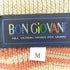 bon giovane ウール混 ボーダー 3Dニット メンズ import:M