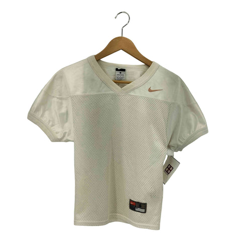 ナイキ NIKE メッシュ Vネック 半袖Tシャツ Y2K レディース import:S