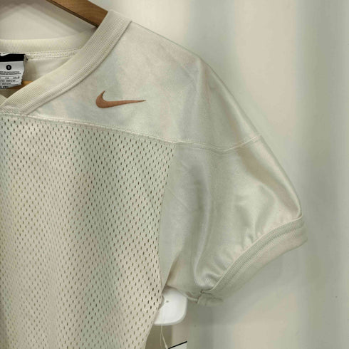 ナイキ NIKE メッシュ Vネック 半袖Tシャツ Y2K レディース import:S