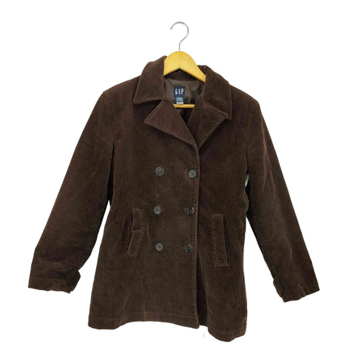 ギャップ Gap OLD スリム ダブルブレスト コーデュロイ ジャケット レディース import:XS