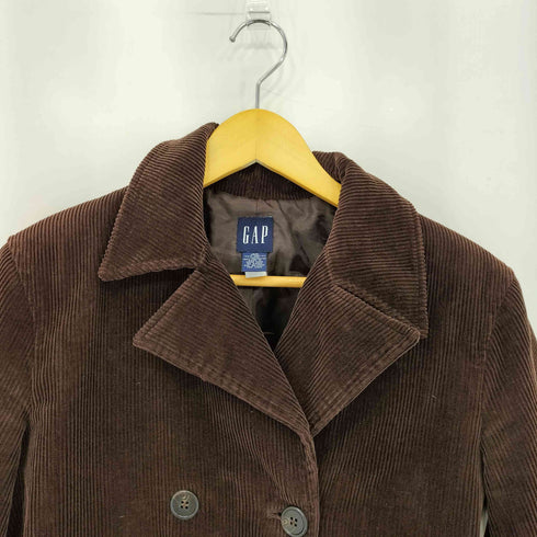 ギャップ Gap OLD スリム ダブルブレスト コーデュロイ ジャケット レディース import:XS