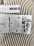 ナチュラルビューティーベーシック NATURAL BEAUTY BASIC ストライプビスチェシャツワンピース レディース JPN:M
