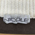 ニコル NICOLE 刺繍クルーネックニット メンズ