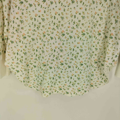 ビームスボーイ BEAMS BOY 23AW フラワー サーマル ロングスリーブTシャツ レディース FREE