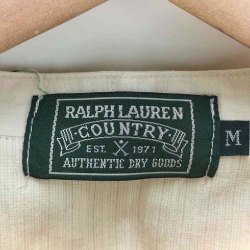 ポロカントリーラルフローレン POLO COUNTRY RALPH LAUREN 80S-90S ネコ目ボタン ヘンリーネック カットソー メンズ JPN:M