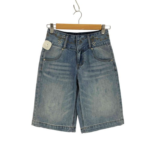 スカルプター SCULPTOR Vine Half Denim Pants レディース JPN:XS