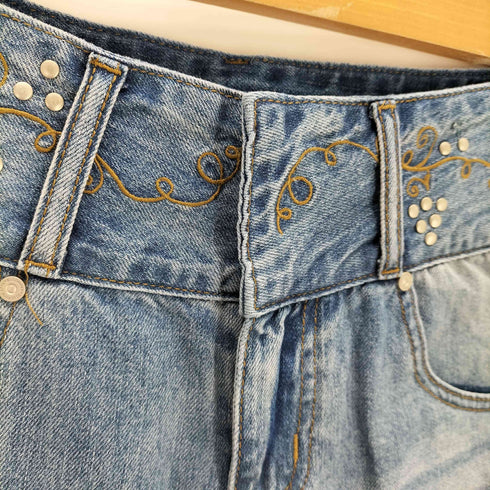 スカルプター SCULPTOR Vine Half Denim Pants レディース JPN:XS