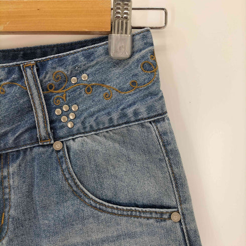 スカルプター SCULPTOR Vine Half Denim Pants レディース JPN:XS