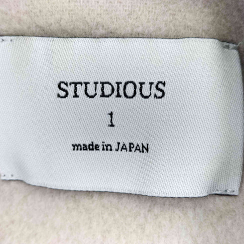 ステュディオス STUDIOUS ビックカラーセミフレアコート レディース JPN:1