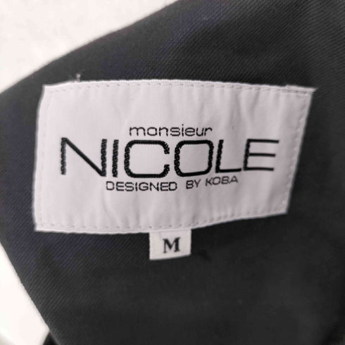 ニコル NICOLE 2タックストライプスラックス メンズ JPN:M