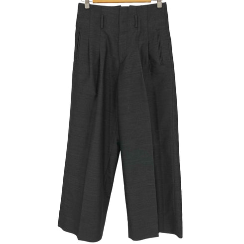 ターク TAAKK 21AW 2タック ワイドスラックス メンズ 1