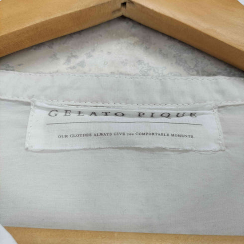 ジェラートピケ gelato pique ギャザーシャツ ショートパンツセットアップ ルームウェア レディース ONE SIZE