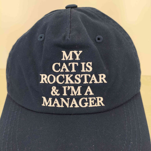 joegush 24AW ロゴ刺繍 6パネルキャップ メンズ