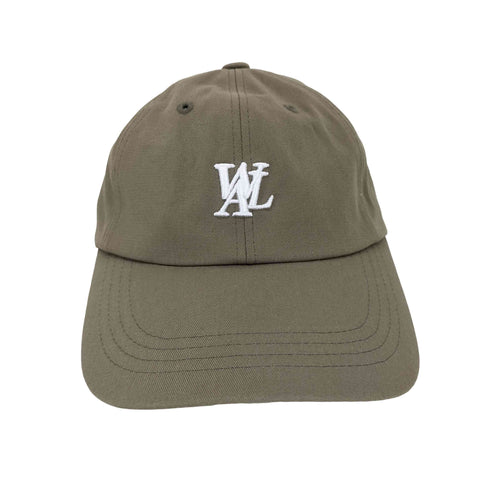 WOOALONG ロゴ刺繍 6パネルキャップ メンズ