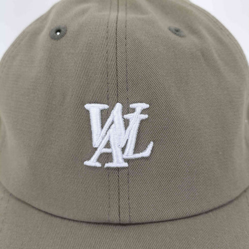 WOOALONG ロゴ刺繍 6パネルキャップ メンズ