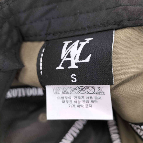 WOOALONG ロゴ刺繍 6パネルキャップ メンズ