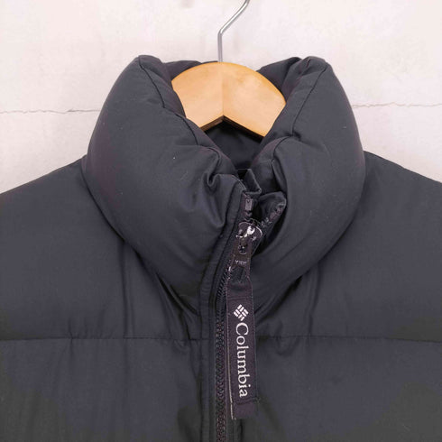 コロンビア Columbia ロゴ刺繍ダウンベスト メンズ import:S