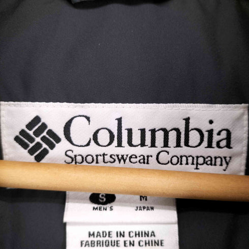 コロンビア Columbia ロゴ刺繍ダウンベスト メンズ import:S