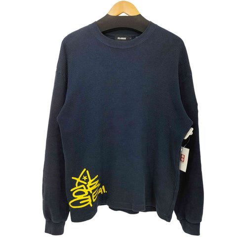 エクストララージ XLARGE GRAFFITI KIDS THERMAL L/S TEE サーマル メンズ import:L