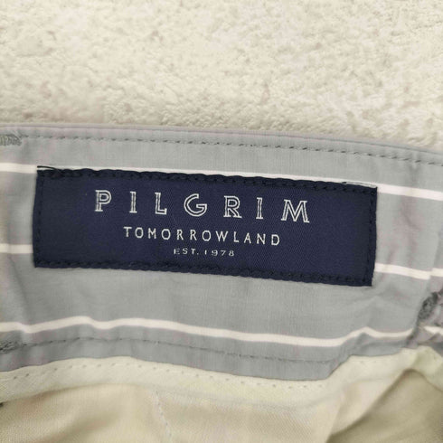トゥモローランドピリグリム TOMORROWLAND PILGRIM コンパクトポプリン 2プリーツイージーショーツ Borghi社 メンズ JPN:S