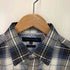 トミーヒルフィガー TOMMY HILFIGER VINTAGE FIT ワンポイント刺繍チェックシャツ メンズ import:S