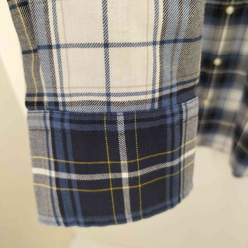 トミーヒルフィガー TOMMY HILFIGER VINTAGE FIT ワンポイント刺繍チェックシャツ メンズ import:S