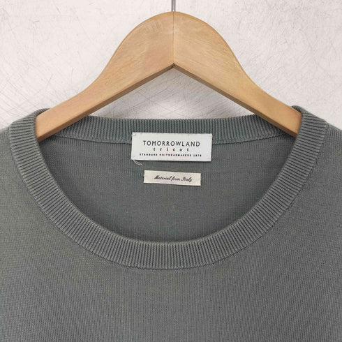 トゥモローランドトリコ TOMORROWLAND tricot シーアイランドコットン クルーネックプルオーバー メンズ JPN:M