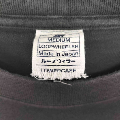 ループウィラー LOOPWHEELER クルーネックTシャツ メンズ JPN:M