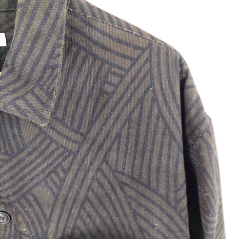 ジャーナルスタンダード JOURNAL STANDARD GEOM PATTERN CPO シャツジャケット メンズ import:L