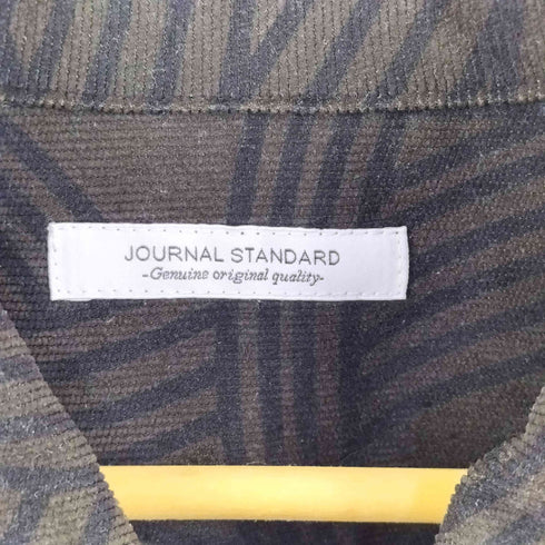 ジャーナルスタンダード JOURNAL STANDARD GEOM PATTERN CPO シャツジャケット メンズ import:L