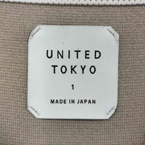 ユナイテッドトウキョウ UNITED TOKYO 18Gミラノリブクルーネックニット メンズ JPN:1