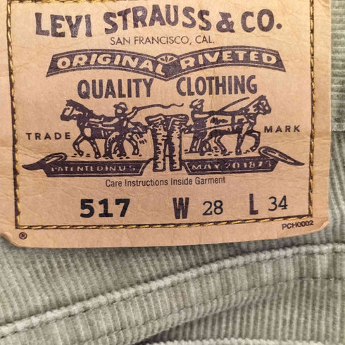 リーバイス Levis 517 コーデュロイパンツ レディース US:28-29