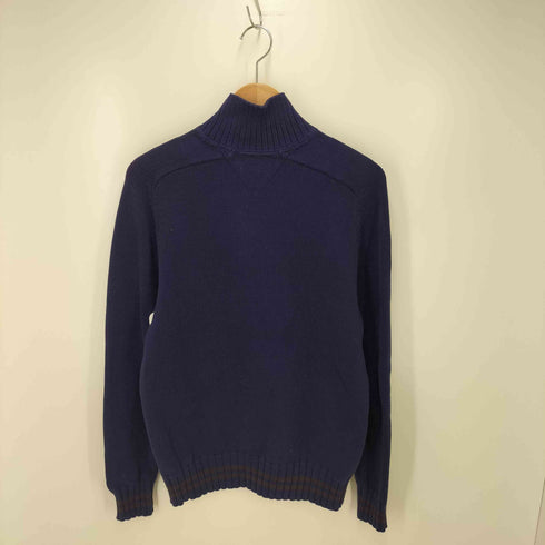 トミーヒルフィガー TOMMY HILFIGER ハーフボタンコットンニット メンズ import:M