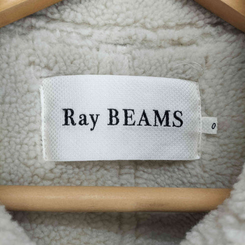 レイビームス Ray BEAMS フェイクムートンボマーブルゾン レディース 0