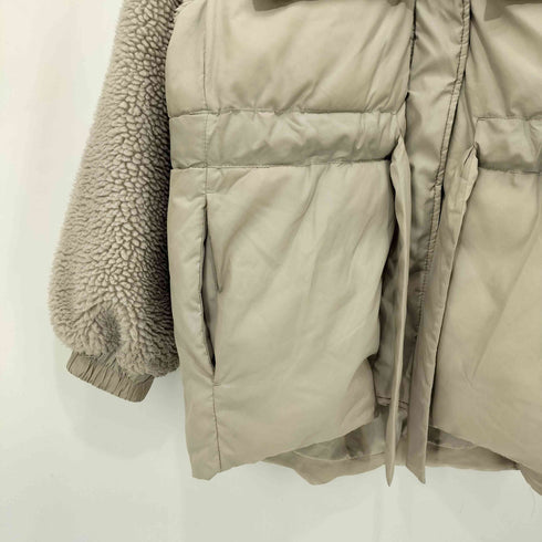 エイチアンドエム H&M パッデッドテディジャケット レディース import:M