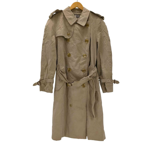 バーバリーズ BURBERRYS 80S 英国製 MARUZEN 丸善別注 裏地ノバチェック トレンチ コート メンズ