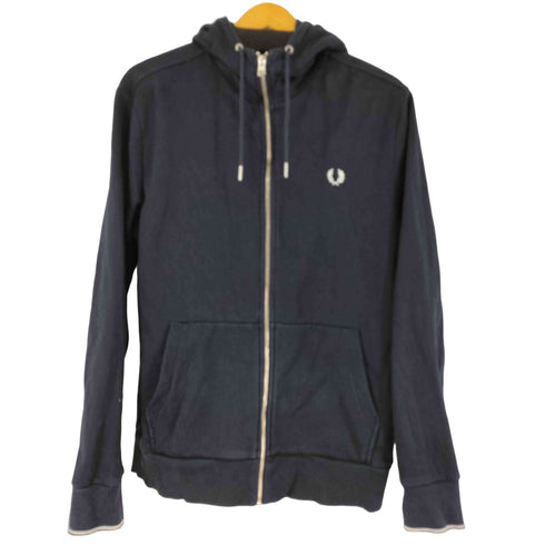 フレッドペリー FRED PERRY HOODED ZIP THROUGH SWEATSHIRT メンズ import:L