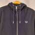 フレッドペリー FRED PERRY HOODED ZIP THROUGH SWEATSHIRT メンズ import:L