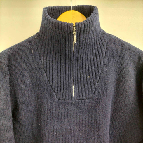 トゥモローランドトリコ TOMORROWLAND tricot ハーフジップウールニット メンズ JPN:M