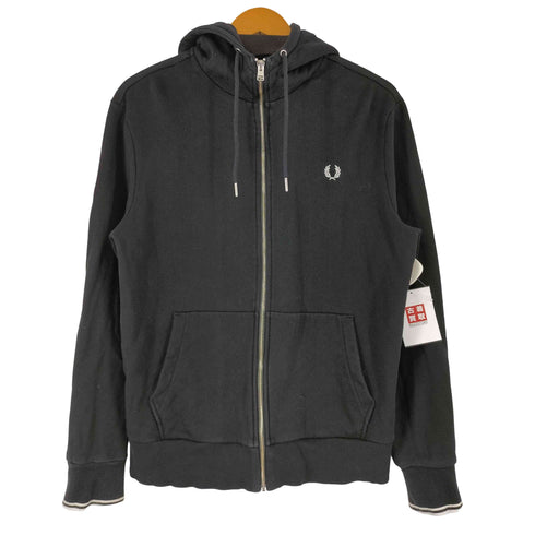 フレッドペリー FRED PERRY HOODED ZIP THROUGH SWEATSHIRT メンズ import:L