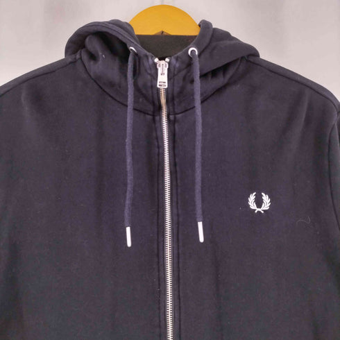 フレッドペリー FRED PERRY HOODED ZIP THROUGH SWEATSHIRT メンズ import:L