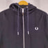 フレッドペリー FRED PERRY HOODED ZIP THROUGH SWEATSHIRT メンズ import:L