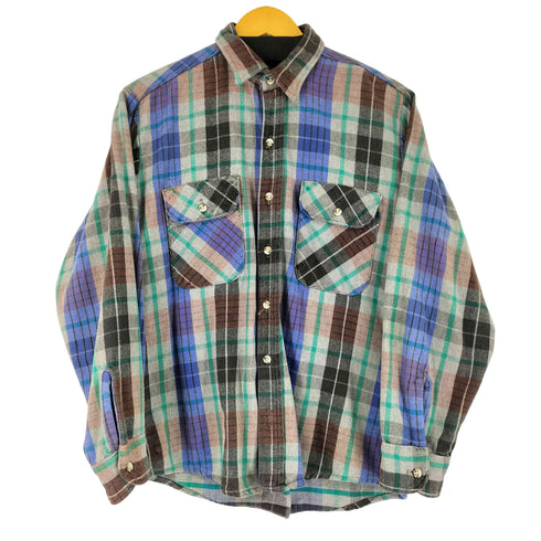 ファイブブラザー FIVE BROTHER 90S フランネルシャツ メンズ import:M