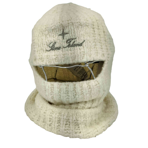 ストーンアイランド STONE ISLAND フロントロゴ バラクラバ ニットマスク メンズ