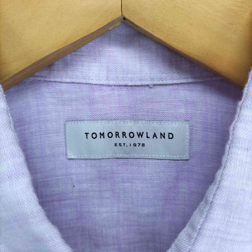 トゥモローランド TOMORROWLAND リネン セミワイドカラーシャツ メンズ JPN:S