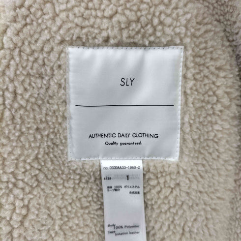 スライ SLY OVER SIZE B-3 レディース JPN:1