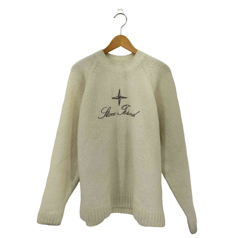 ストーンアイランド STONE ISLAND オーバーサイズフィット ラグランスリーブ クルーネック ジャンパー メンズ L