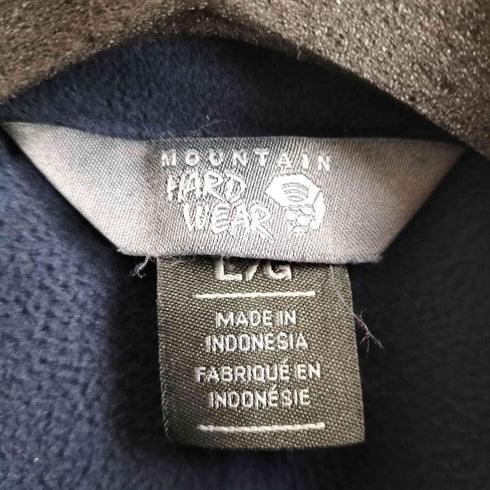 マウンテンハードウェア MOUNTAIN HARDWEAR ロゴ刺繍 フリースジャケット メンズ import:L